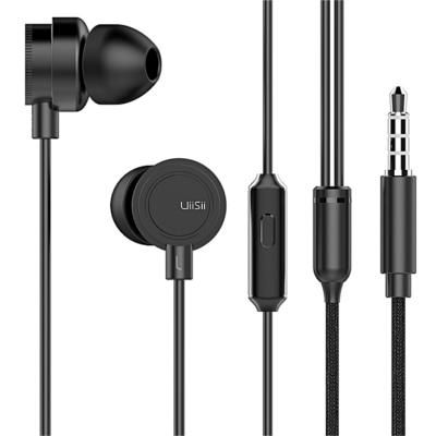 UiiSii HM13 In-Ear Dynamic Headset with Microphone-Black