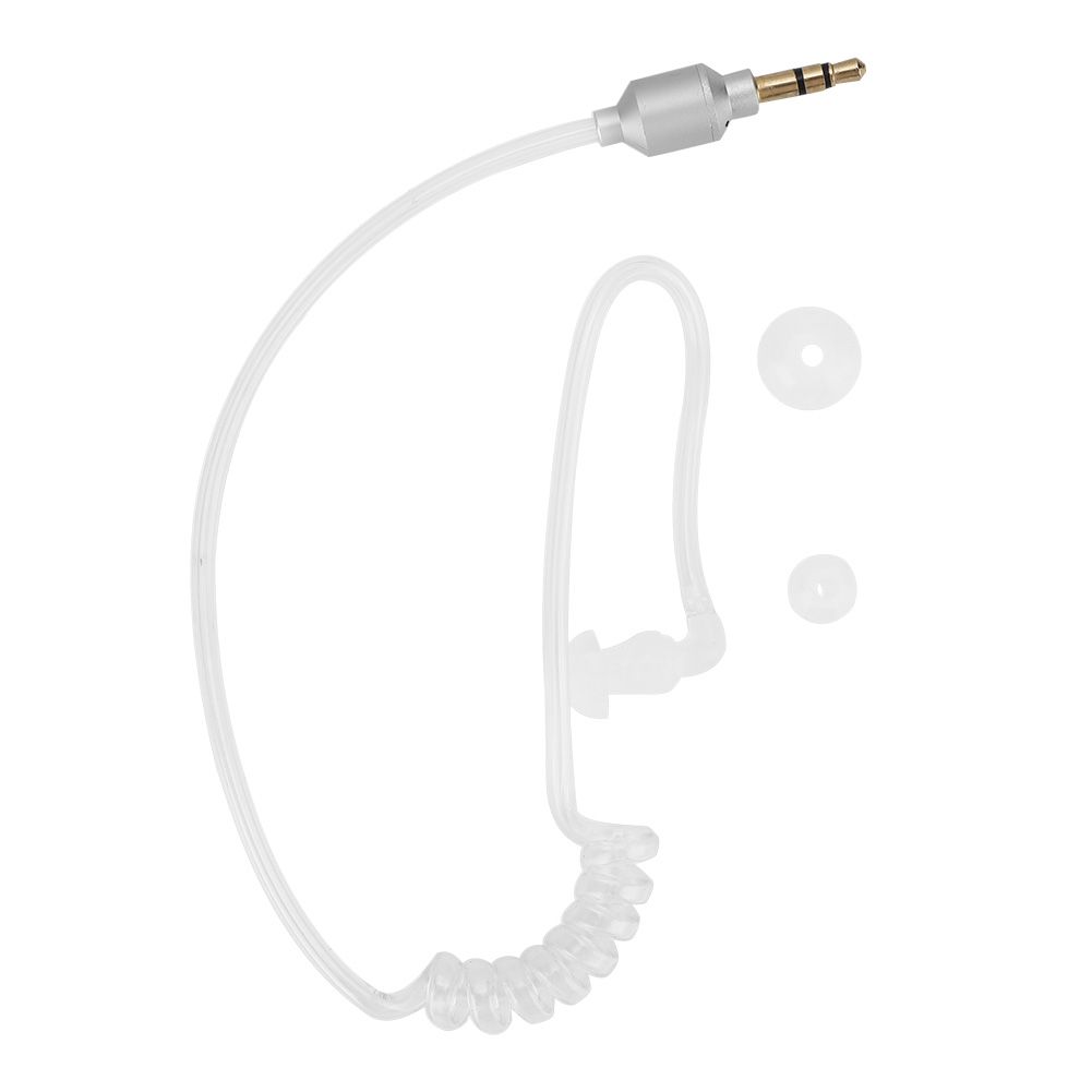 Rust-proof Monaural Wired Earpiece 3.5mm Tube Durable Students For Home