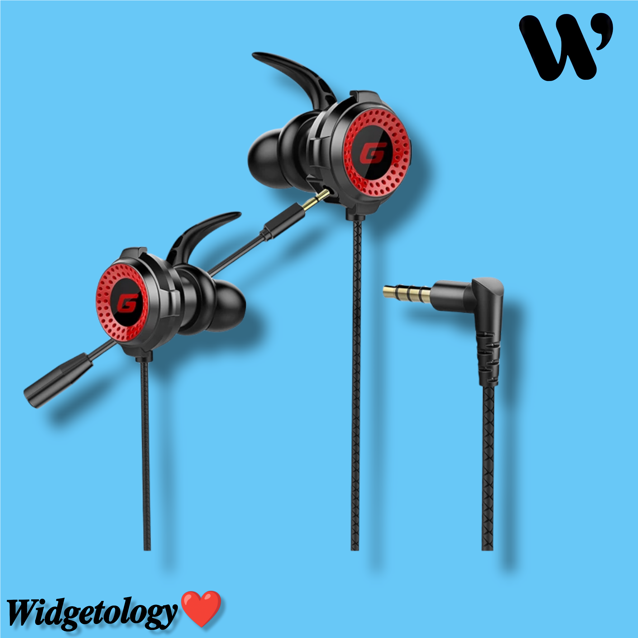 G11-A Wired Gaming Headset In-Ear Headphones With 3.5mm Plug-in Mobile Game Dynamic Coil Earphones For Computer PC