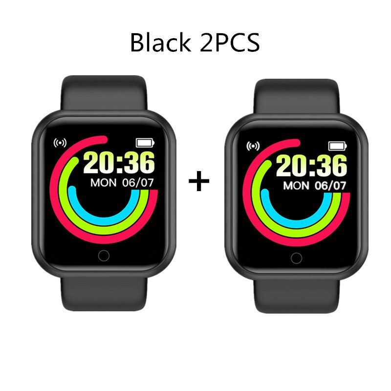 2021 Y68S/D20S Smartwatch Fitpro Latest Version Astronaut Dial Music Control Smart Band Women Men Fitness Tracker Bracelet