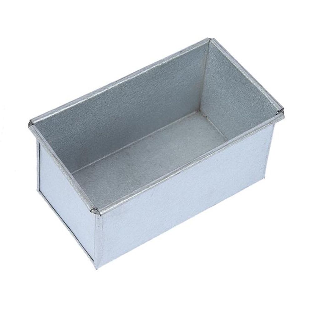 Aluminium Bread Mould/Cake Pan 0.5 Pound  - 1 Piece Silver Color