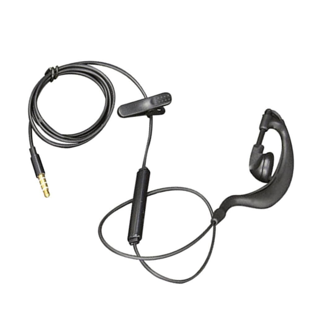 Miracle Shining Single 3.5mm Plug Earphone Wired In-ear Headphones Mic for iPhone Samsung
