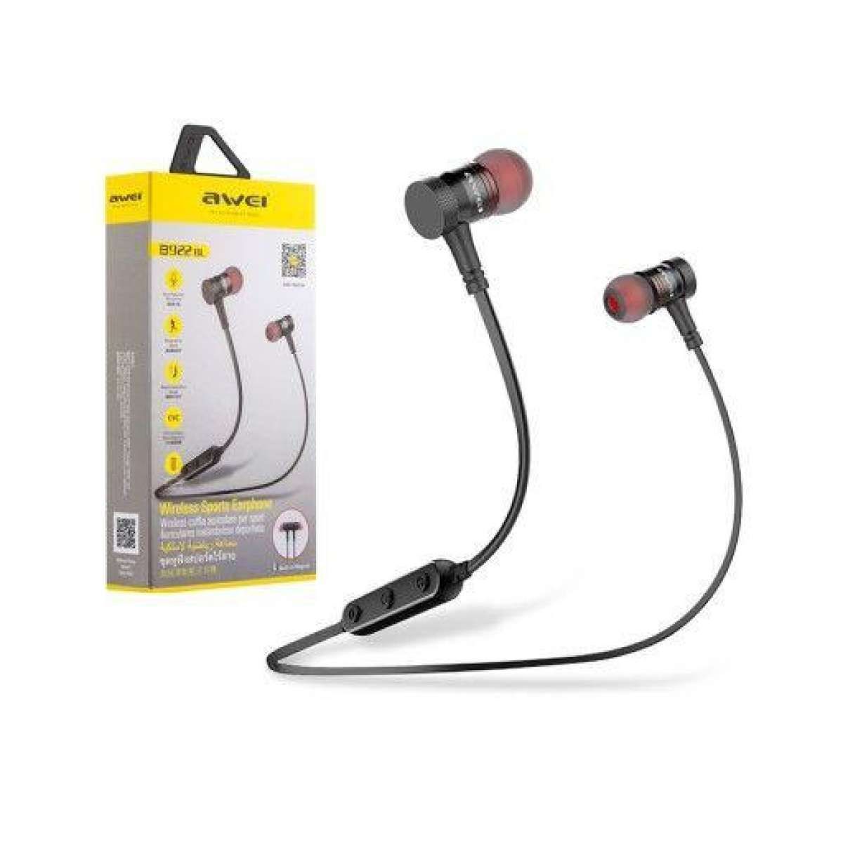 Awei B922BL Sport Wireless Bluetooth Earphones