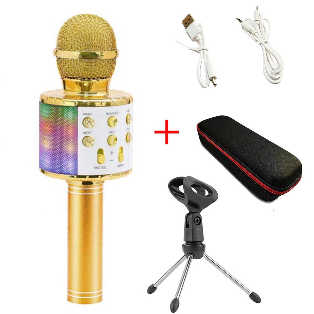 Professiona    Speaker Handheld Microfone Player Sing Recorder Mic A