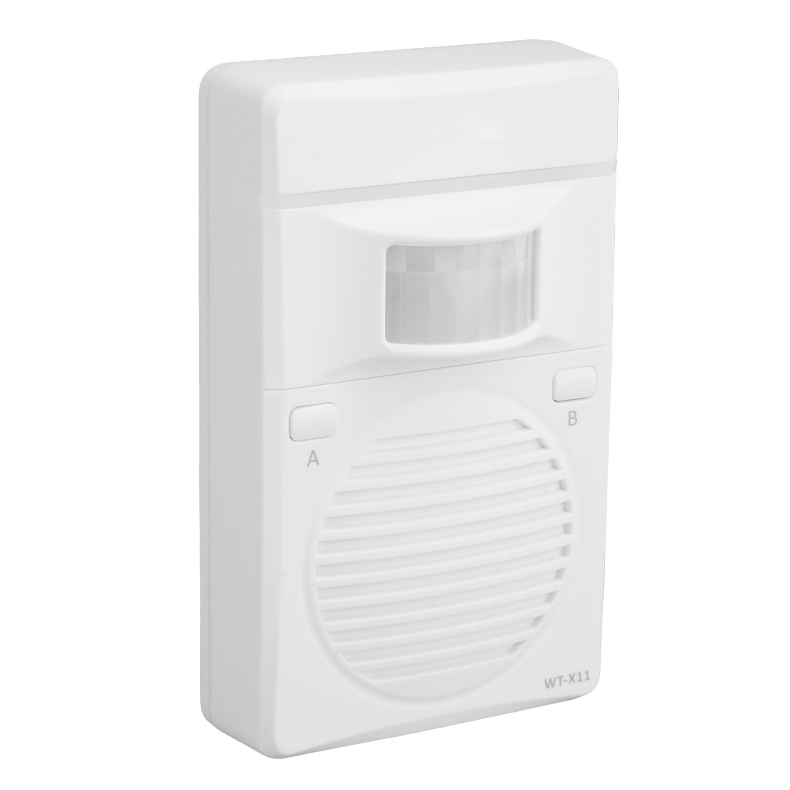 Motion Sensor Reminder Detector Anti-theft Alarm Voice Speaker Doorbell US Plug