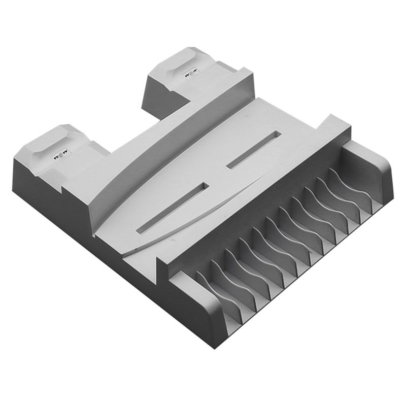 Charger Console Fast Charging Cooling Fan Host Cooling Bracket Multifunctional Vertical Storage Rack for PS5