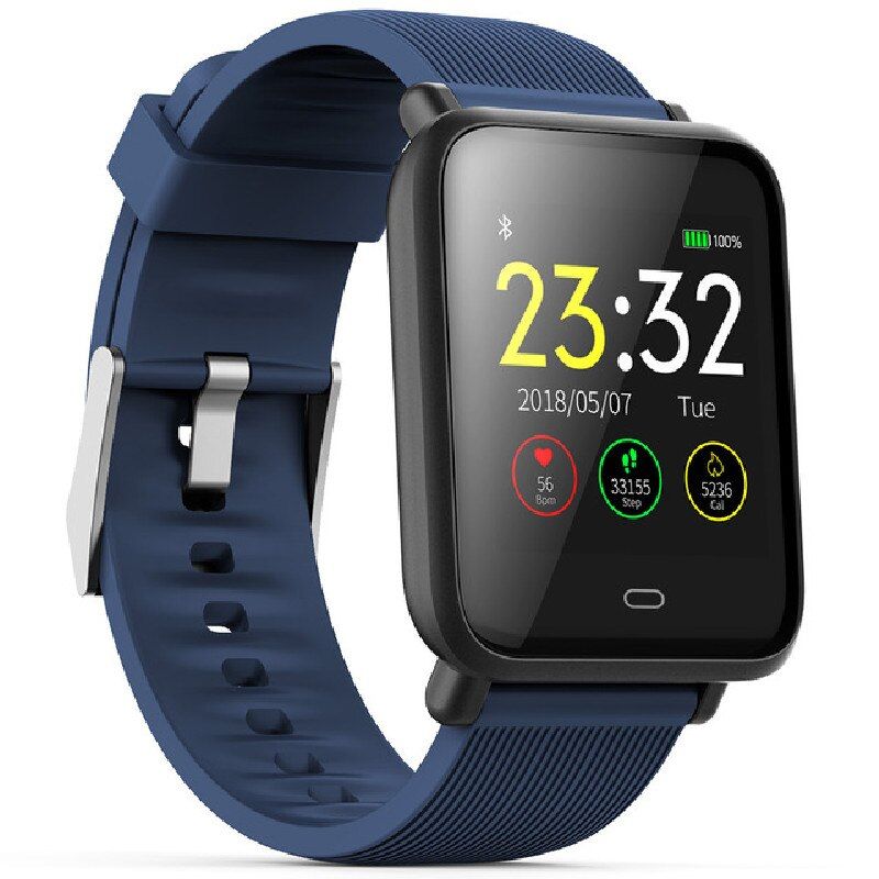 Q9 Smartwatch Blood Pressure Heart Rate Sleep Monitor Ip67 Waterproof Sports Wristband Dip67 Fitness Trakcer Male Woman on Wrist