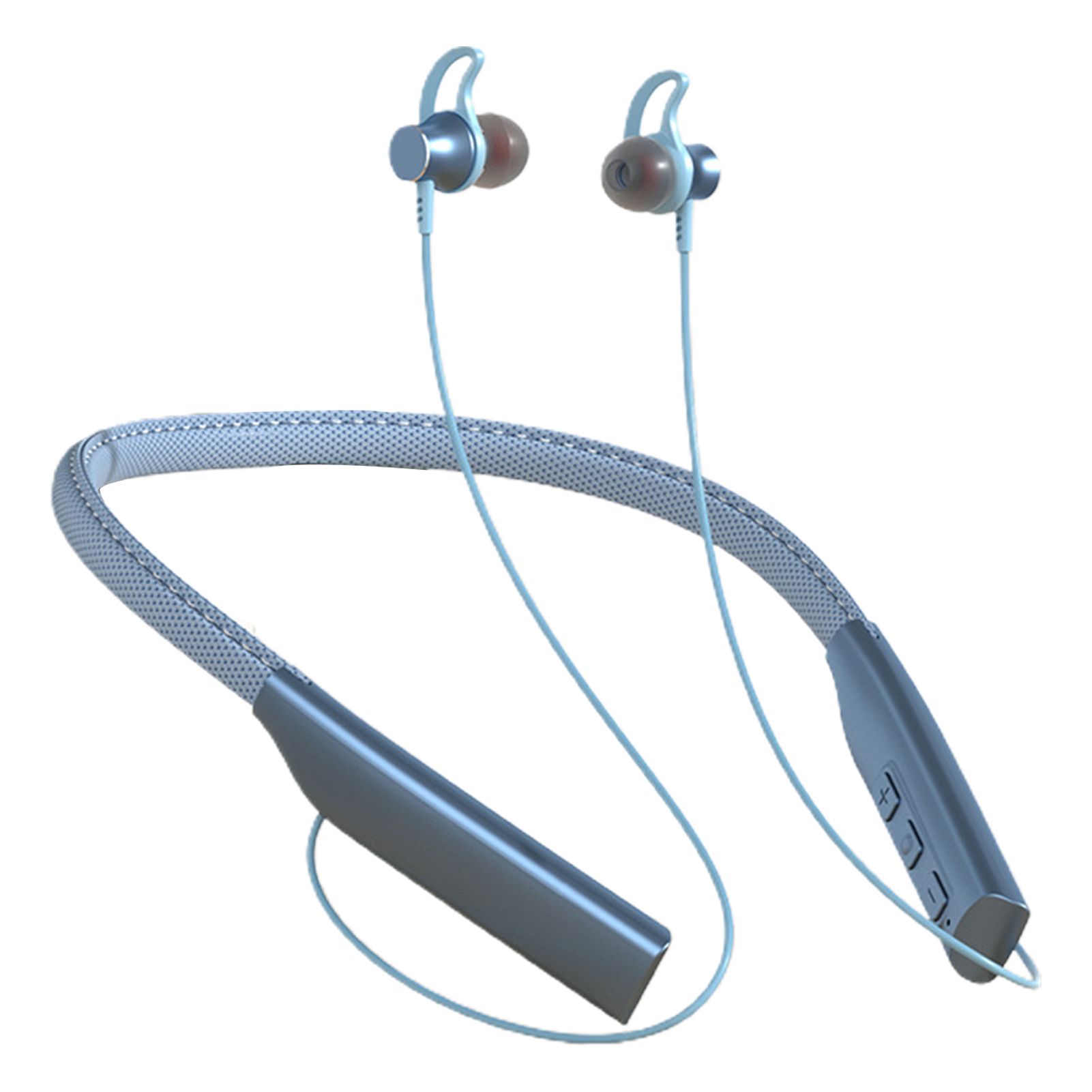 Music Earphones Soft Silicone cro USB Neckband Bluetooth-compatible 5.0 Headphone
