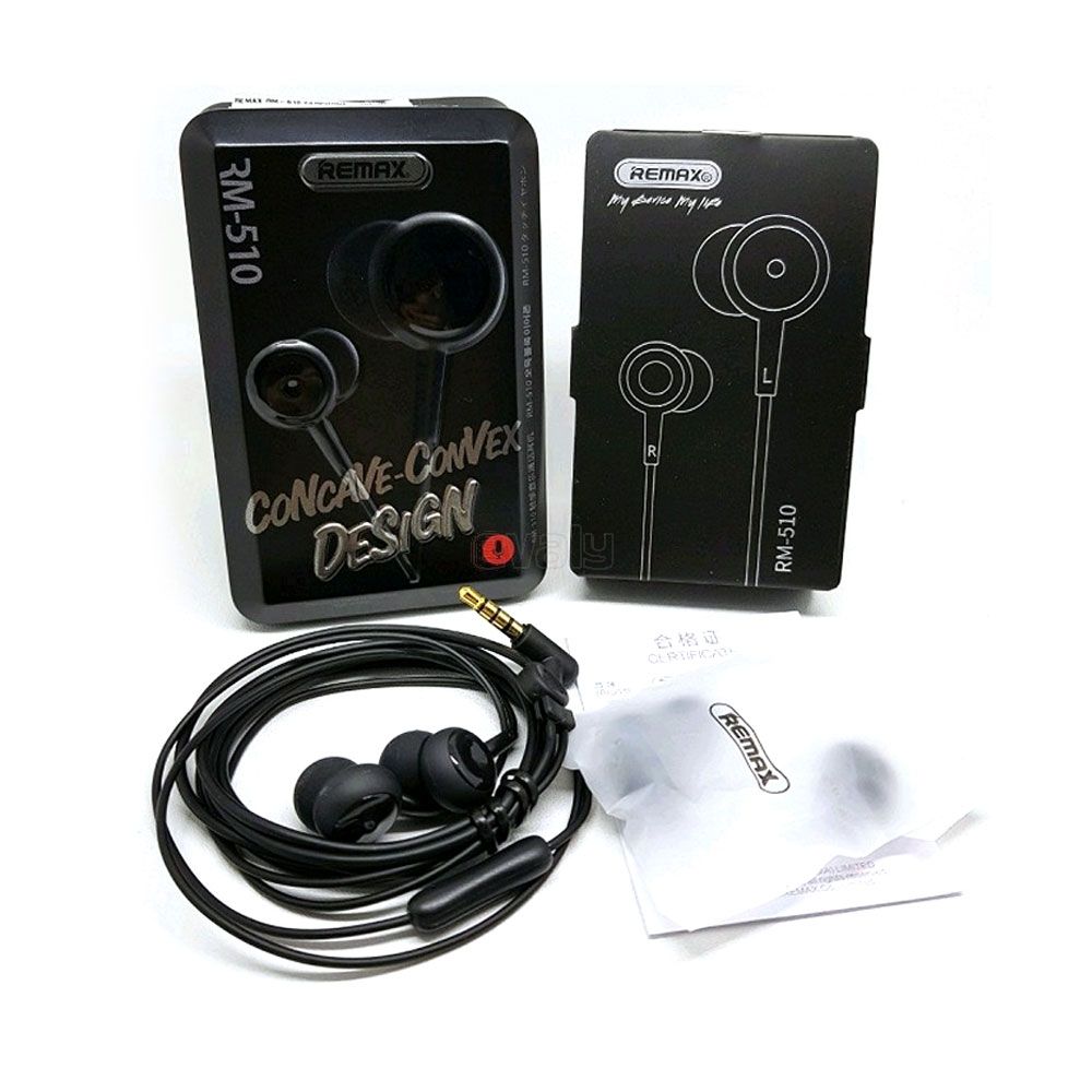 RM 510 in-ear headphone Bass Boosted