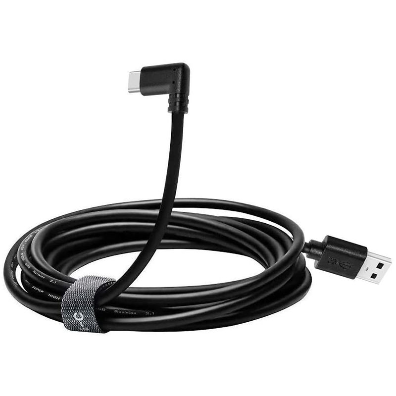 10Ft USB C Cable Quest Link Cable High Speed Data Transfer & Fast Charging Cable Compatible(Black)