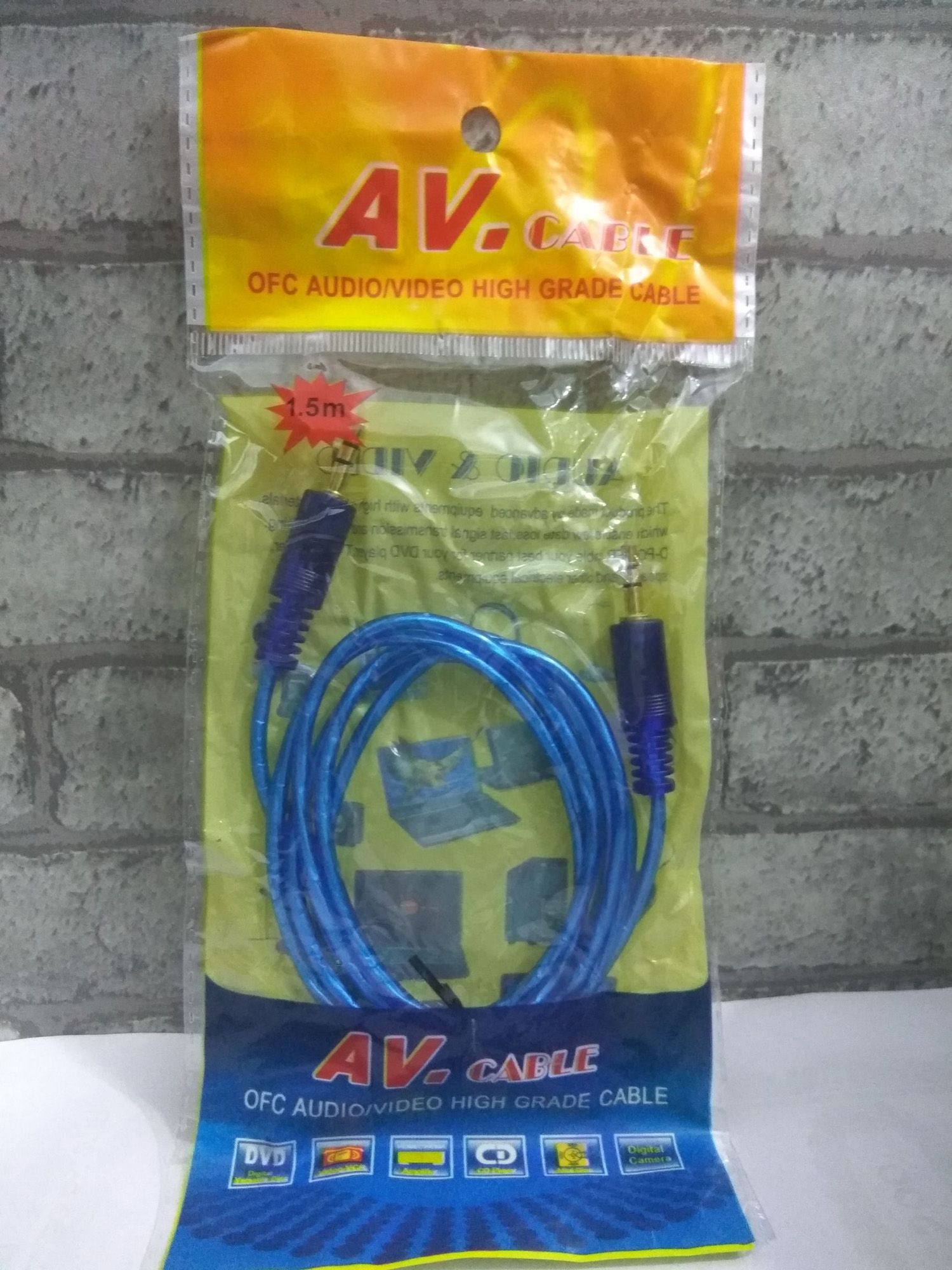 3.5mm Jack Headphone Audio Cable 1 Male To 1 Female Stereo Audio Y Splitter Adapter - Blue and Black-1 PICES