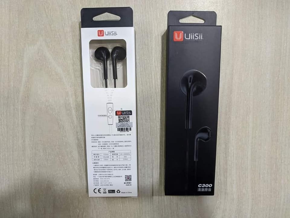 UiiSii C300 In-Ear Dynamic Headset with Microphone - Headphone - Headphone - Ear Phone - Earphone