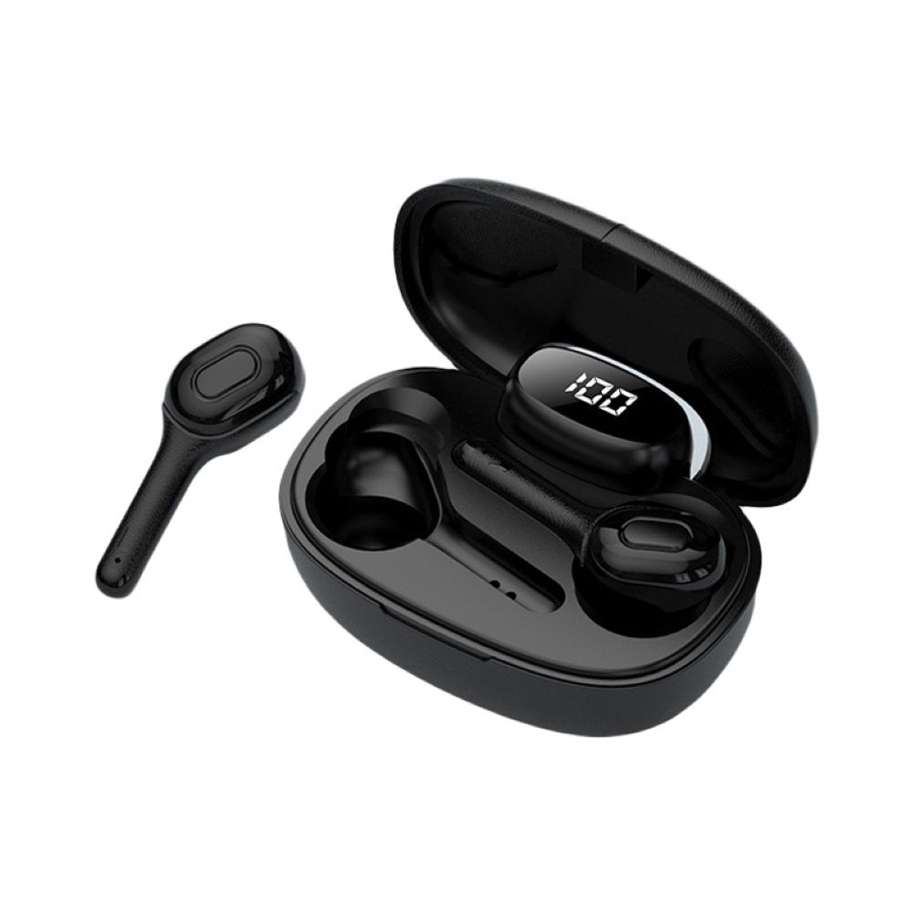 T9s MiniWireless Bluetooth-compatible 5.0 Digital Earbuds Sports Waterproof Earphones