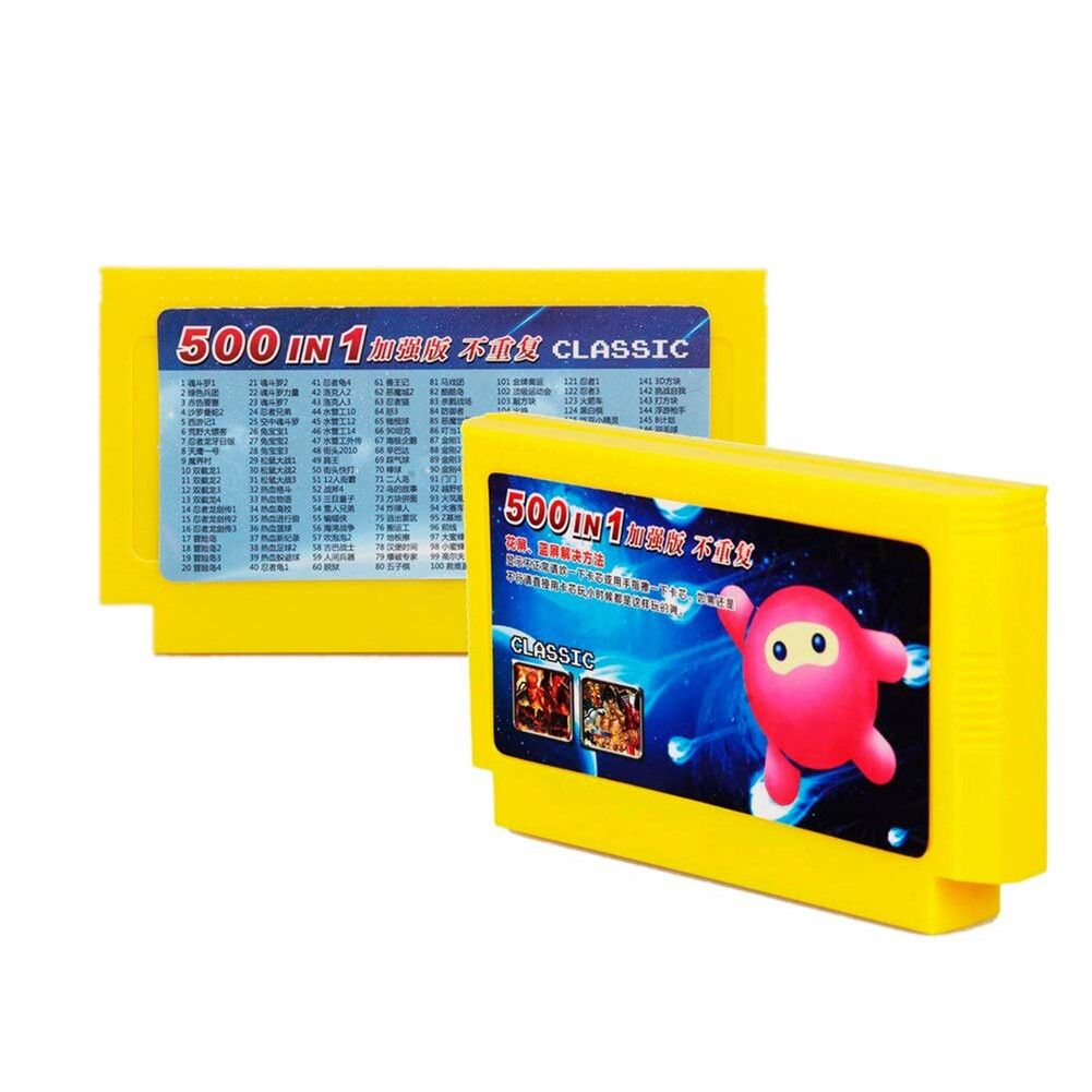 Yfashion 500 in 1 ame Cartridge Video ames Memory Cards ame ole for ame Classic FC ame Cards