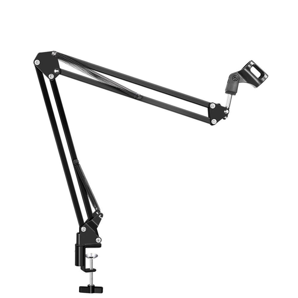 bm 800 Microphone Adjustable Suspension Arm Stand Clip Holder and Table Mounting Clamp With p Fir for bm800 Microphone Microphone Stand