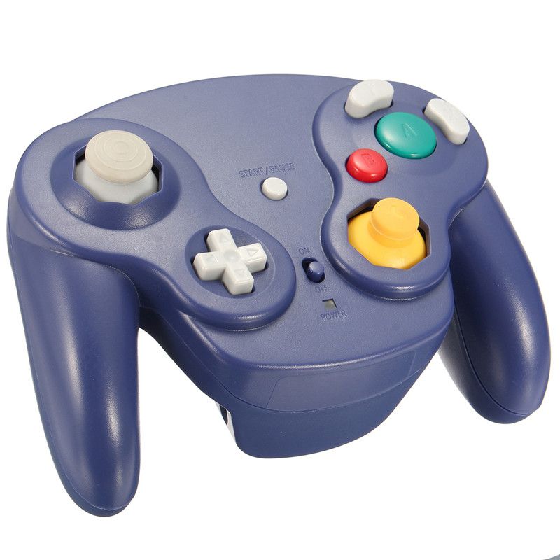 NGC wireless 2.4G gamepad Wireless Controller Game Gamepad + Receiver For Nintendo Gamecube NGC Wii