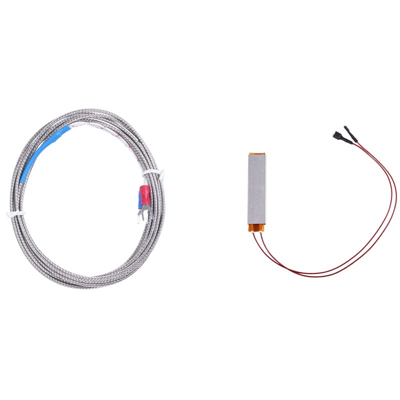1 Pcs 9mm X 5mm Probe Ring K Type Thermocouple Temperature Sensor 2M 6.6Ft & 1 Pcs Heating Incubator Heater Plate