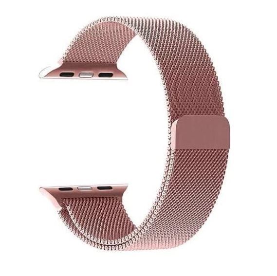 42mm/44mm/45mm Magnet Metal Replacement Strap For Smart iWatch - Watch Strap