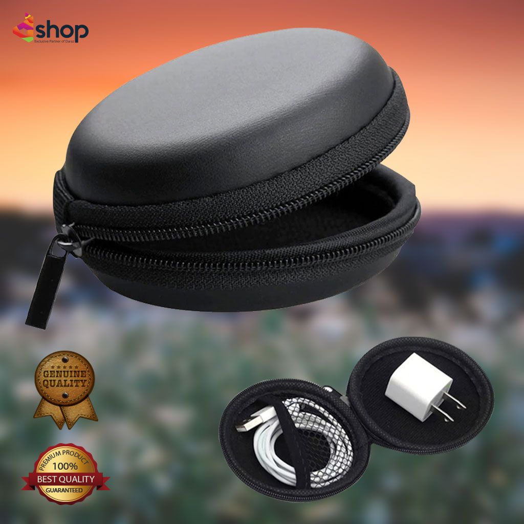 new D,ouble Layer Earph,one Pou,ch Bag E,arphone Ca,se Storage EarphoneBox Case For Earphone Earbuds memory Card USB Cable With Net