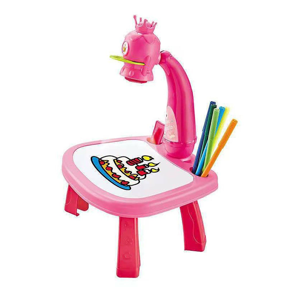TE Intelligent Projection Painting Machine Enlightenment Early Education Painting Graffiti Board Projection Board
