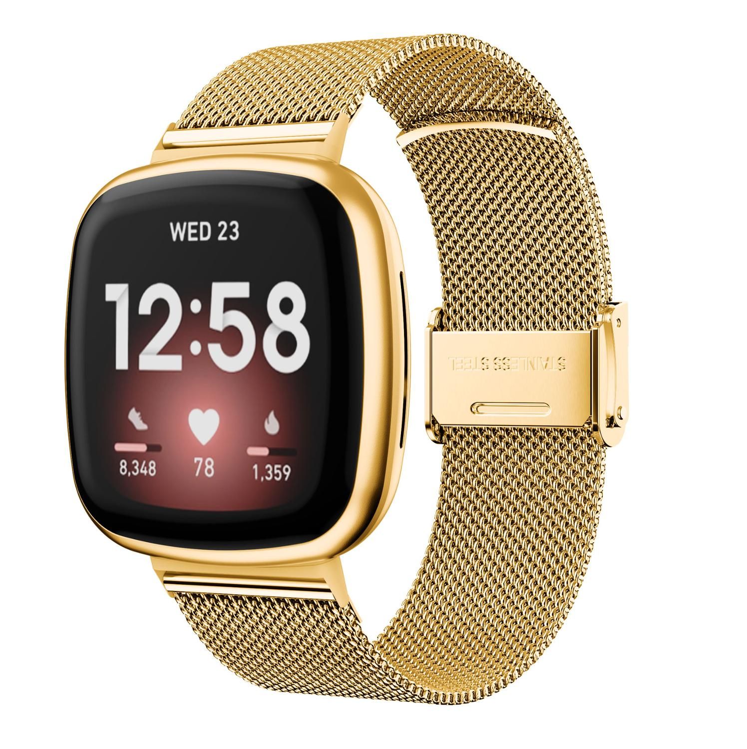 Strap For Fitbit Versa 3/Sense luxury Milan Bracelet Strap For Fitbit Versa3 sport Milan Fashion Strap Wristbands Accessory