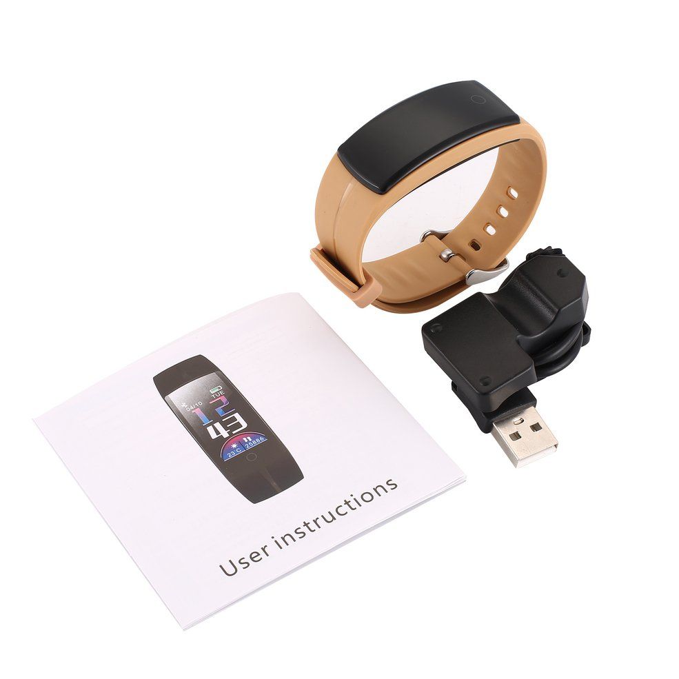Smart Bracelet Fitness  Screen Smart Wristband Heart Rate Monitor QS100