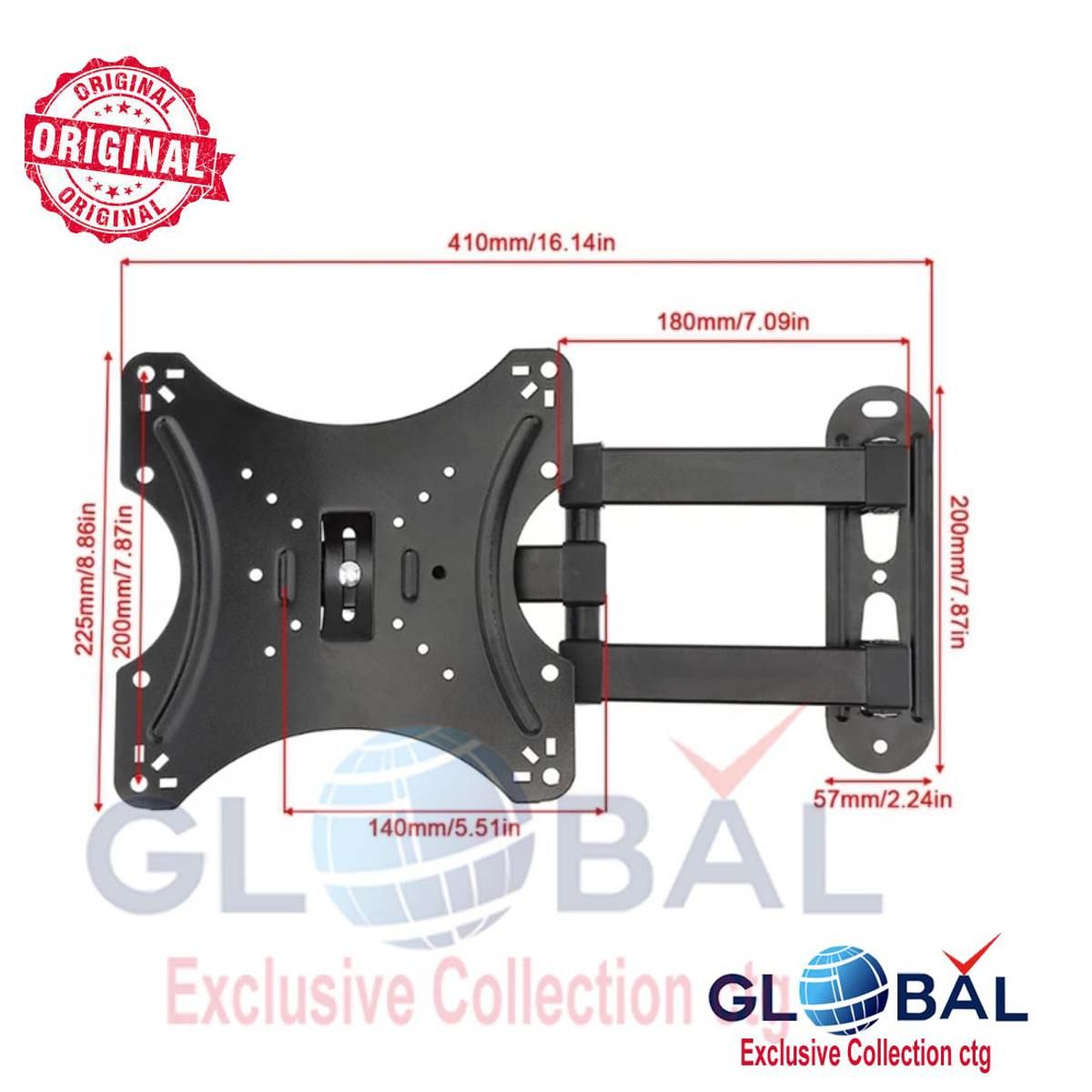 Moving TV Wall Mount Stand, Wall TV Stand 14 - 42 inch