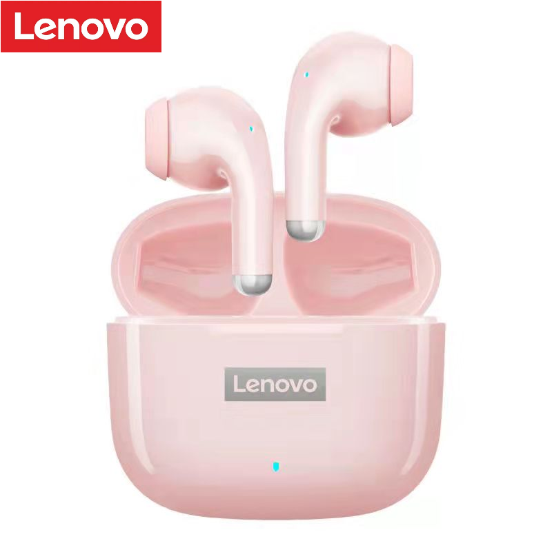 (New)Lenovo LP40 True Wireless Headphones BT 5.1 Mini Earbuds Sweatproof Sport Headset Touch Control In-ear Earphones with Mic