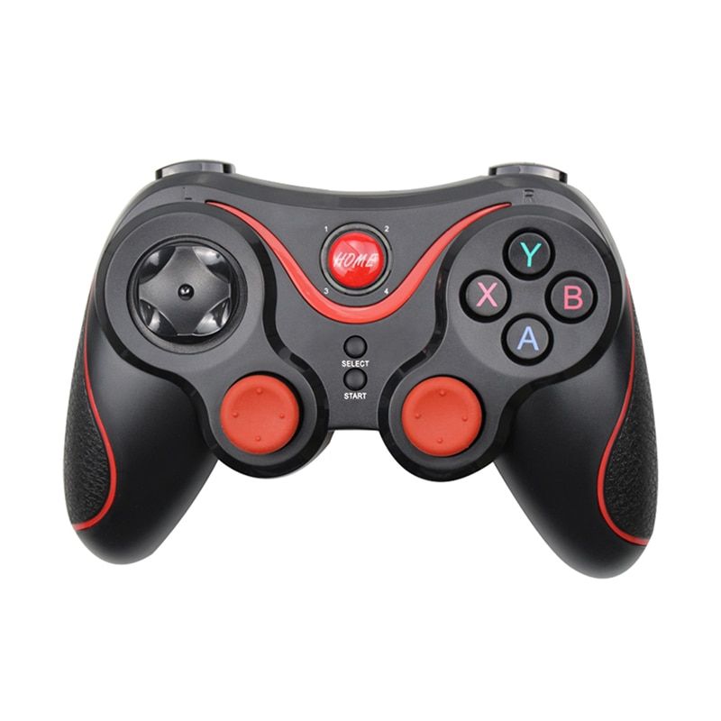 Wireless 3.0 Game Controller Terios T3/X3 For PS3/Android   PC With TV Box Holder T3+ Remote Support Bluetooth