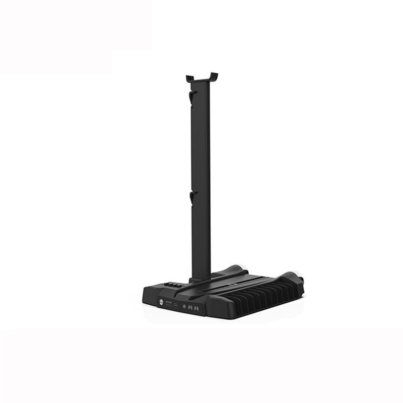 BRADOO Game Console Charging Display Stand Game Console Charger Base with Disc Storage Rack for PS5