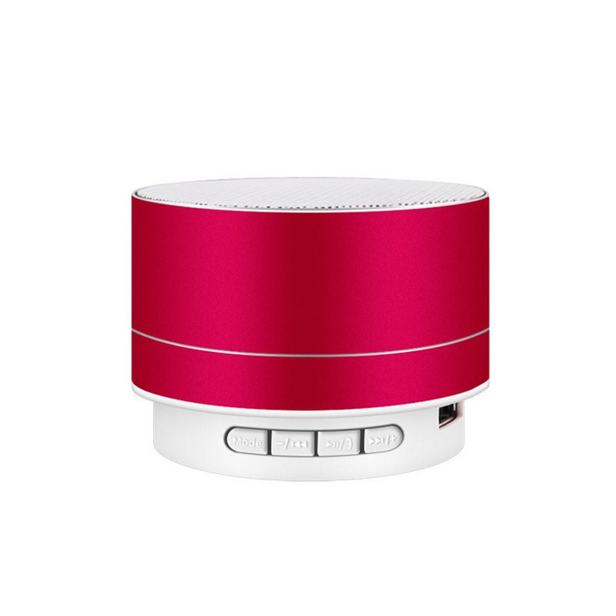Wirelesss LED Glowing Bluetooth Receiver Hands-free Music Player Metal Bluetooth Speaker