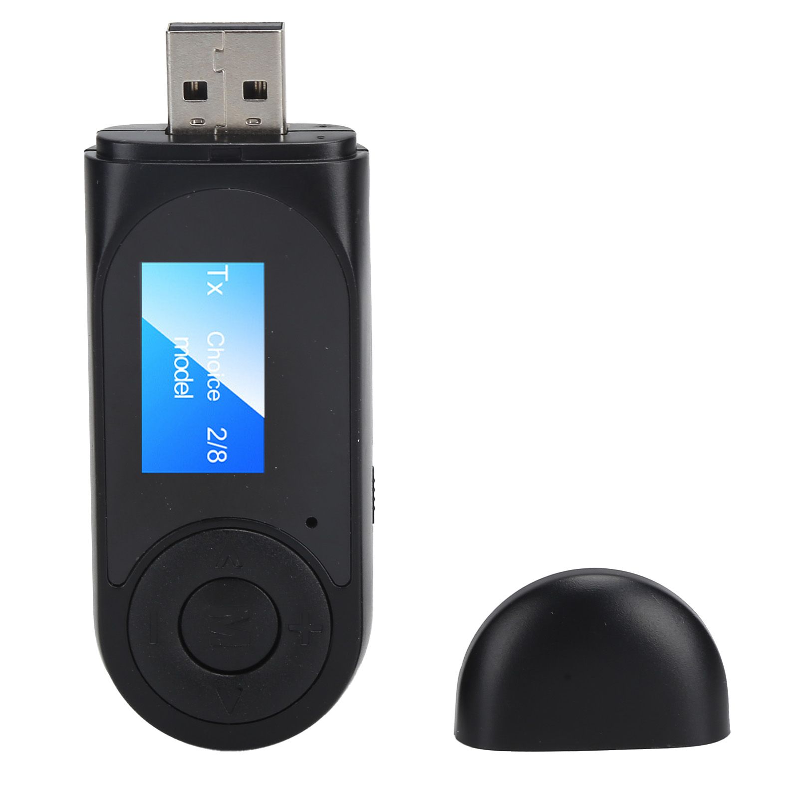 2 In 1 AUX BT 5.0 Wireless Audio Adapter 3.5MM Receiver Transmitter LCD Display