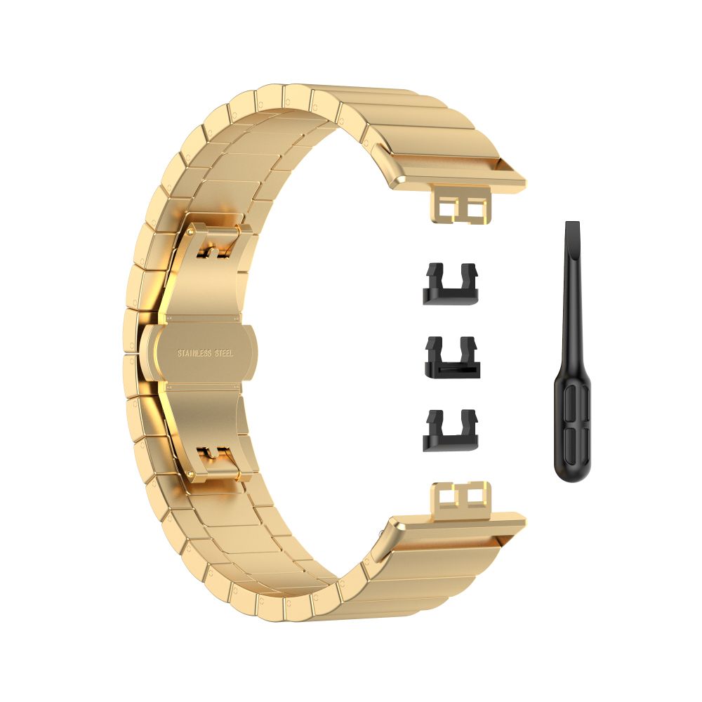 Stainless Steel Material Bracelet Replacement For HUAWEI Watch Fit Watch Band TIA-B09 Size Can Be Adjusted According To Circumstances Of Individual Wrist