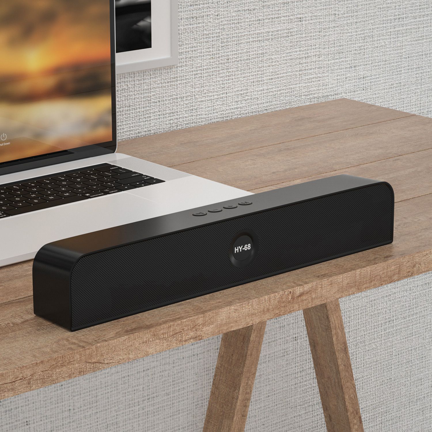 HY-68 Bluetooth Speaker Smart Wireless Desktop speaker