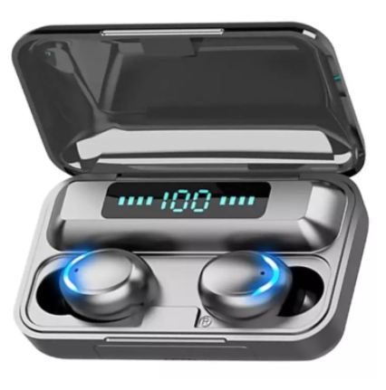 F9 Bluetooth Earphone new V5.1 TWS Wireless Earphone LED Display Sports Wireless Headset