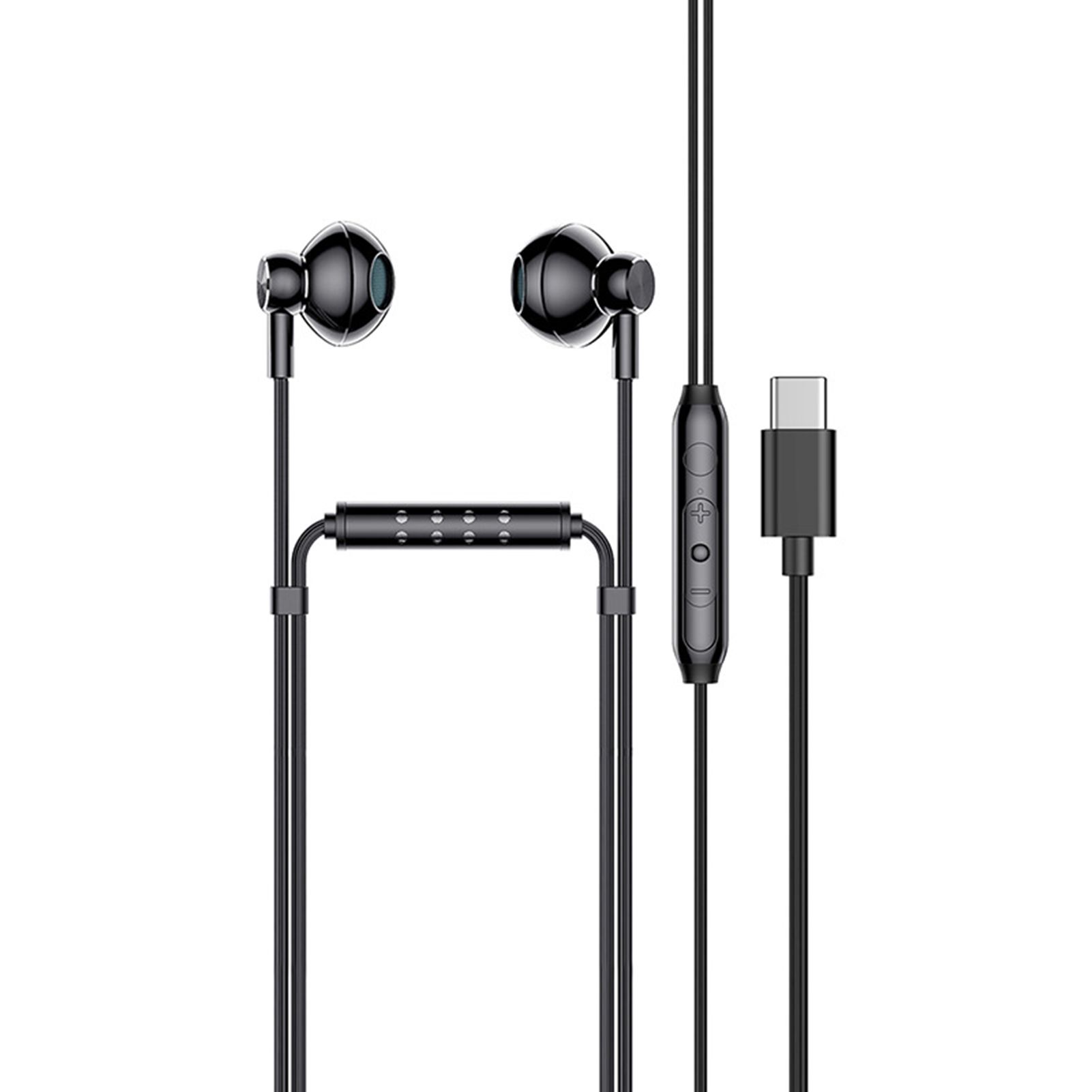 Wired Earbud Wide Application 3.5mm Type-C Clear Earphone
