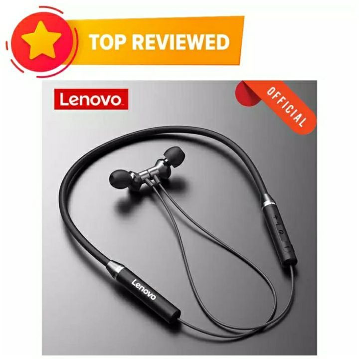 Lenovo HE05 Bluetooth 5.0 IPX5 Waterproof Neckband Wireless Earphone