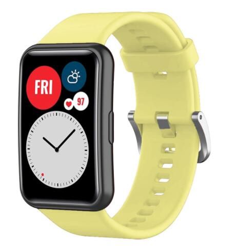 2021 Strap Silicone Band For Huawei Watch FIT Strap Smartwatch  Replacement Wrist Bracelet Correa Huawei Watch Fit