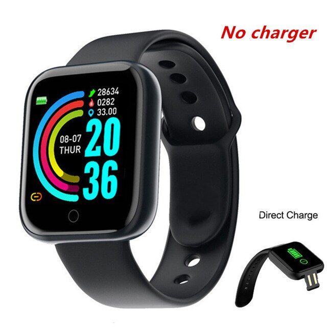 Men Women Smart Watch D20 Pro Blood Pressure Monitor Sport Smartwatch Fitness Tracker Bracelet Smart Clock for Android IOS