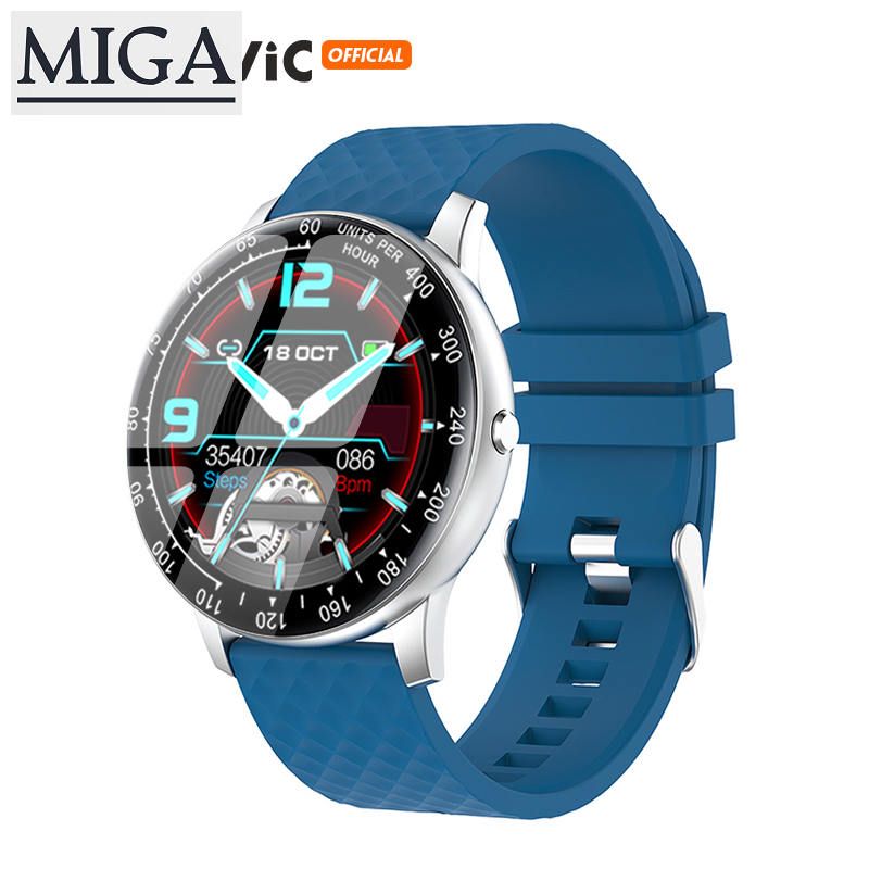 Smart Watch UH30 42mm Full Screen Touch IP68 Waterproof Mutil Dial Female Physiological Cycle Reminder Sports Smartwatch for Men Support IOS Android