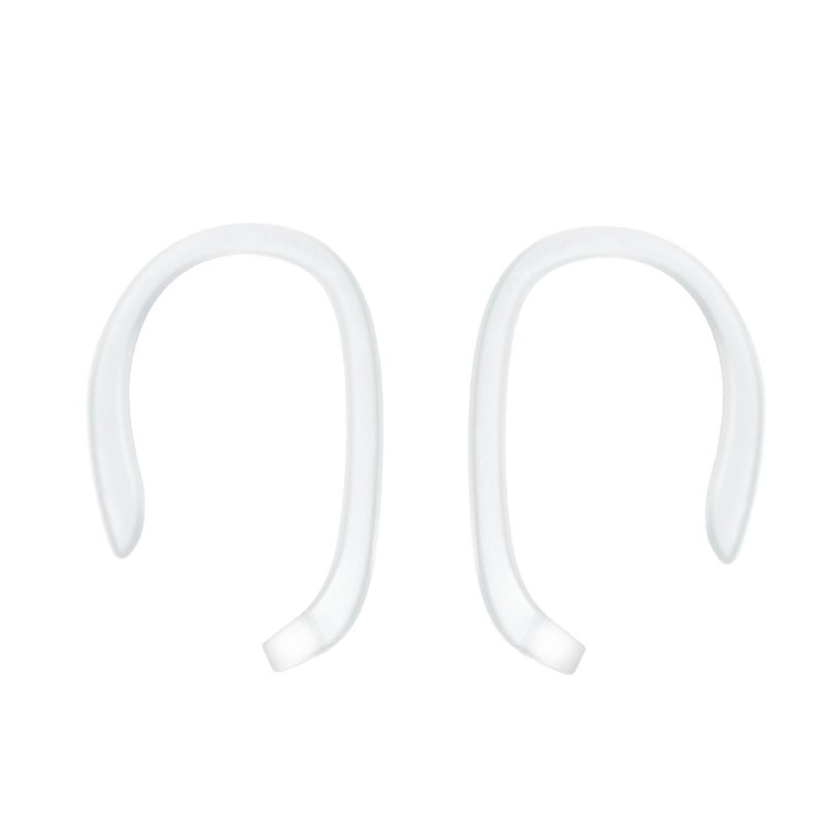 1 Pair Protective Earhooks Holder Secure Fit Hooks for Airpods Apple Wireless Earphones Accessories Silicone Sports Anti-lost