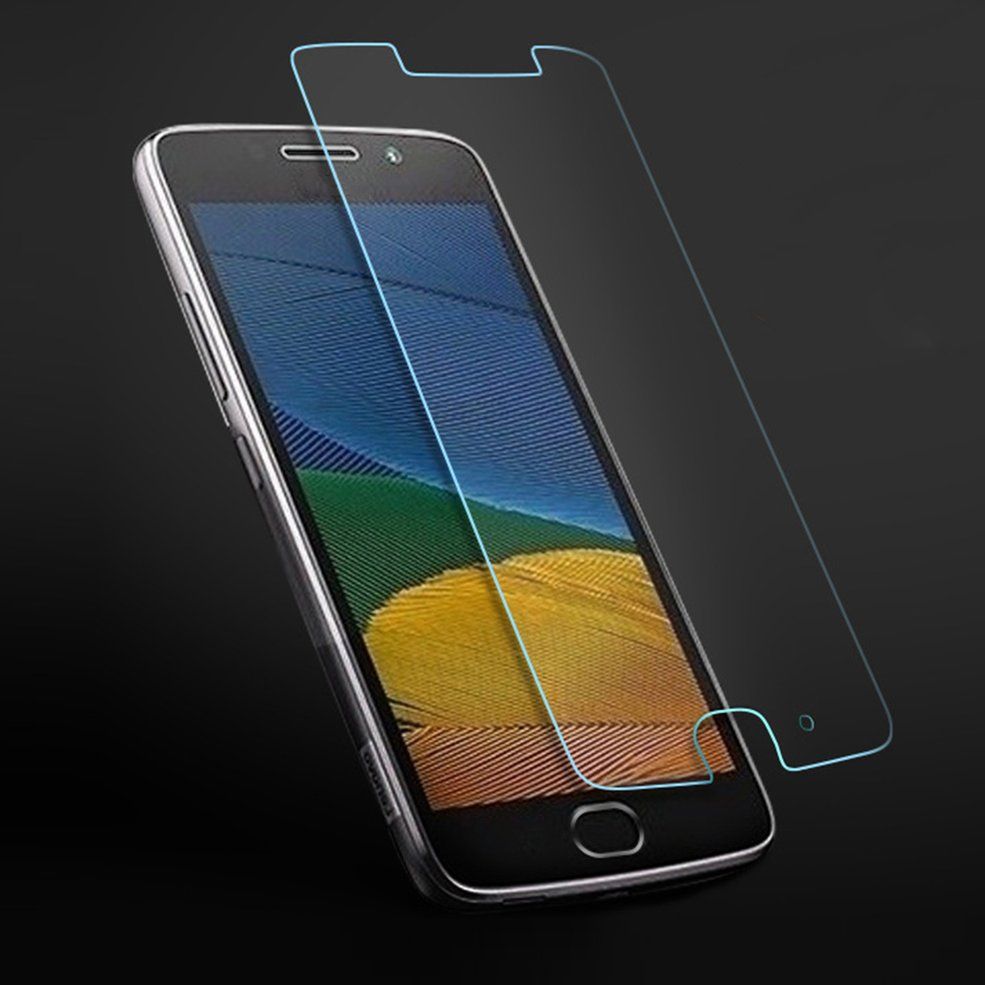 HA Transparent Tempered Glass Screen Protective Film For Motorola G5 G5Plus-Motorola G5plus transparent