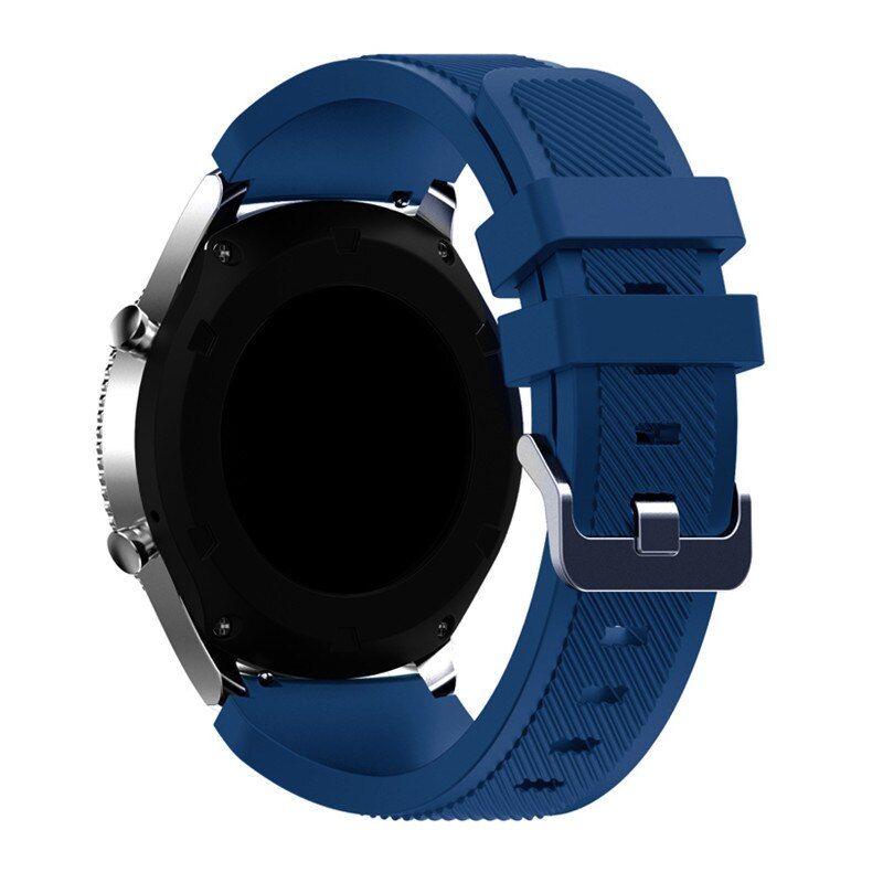 20mm 22mm Band for Samsung Galaxy Watch 3/46mm/42mm/active 2/46 Gear s3 Frontier/S2/Sport silicone bracelet Huawei GT 2/2E strap