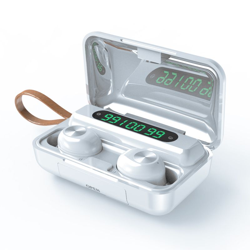 TWS Touch Wireless Bluetooth 5.0 Headphone In-ear Noise Canceling Bluetooth Earphone LED Display Charging Box waterproof and sweat-proof Headset Good effect and easy to use