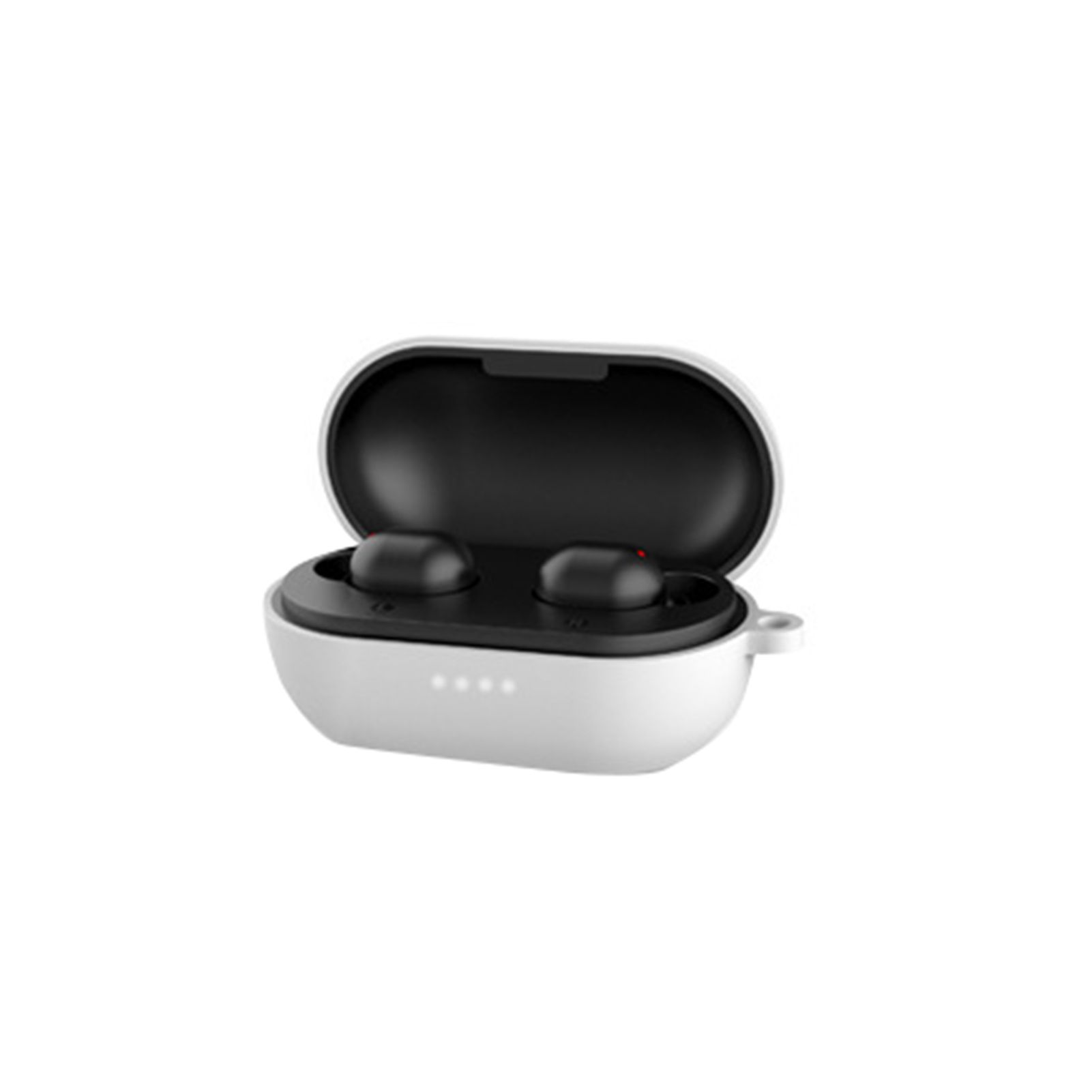 Anti-falling Soft Silicone Solid Color Earphone Case Cover for Haylou GT1 Pro