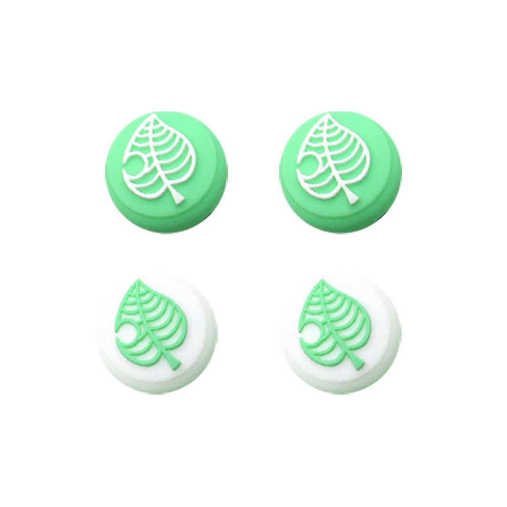 4Pcs Silicone Joystick Thumb Grips Cap Cover for NS Switch Lite Animal Crossing