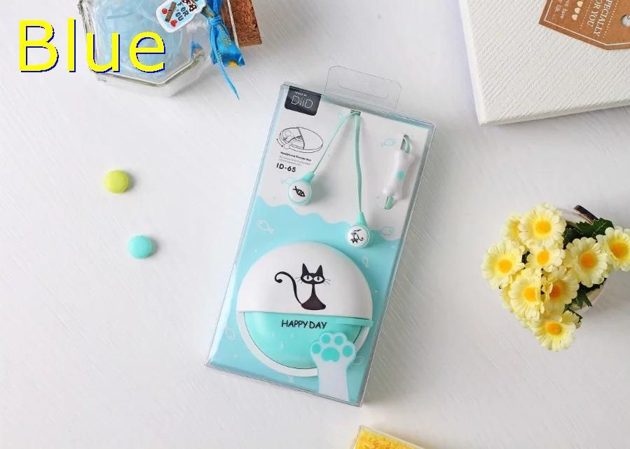 Cute Girl Children Cat Earphone Wired earphone 3.5mm headset Music Helmet In ear Earbuds For MP3 4 Mobile Phone