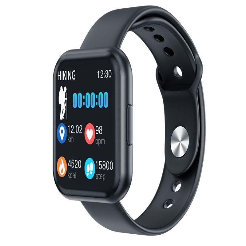 Smart Waterproof Sports Watch Full Touch Screen Silicone Strap Smartwatch