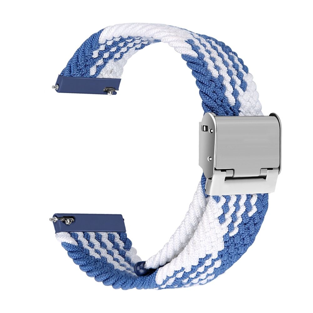 20mm 22mm Nylon Elastic Watch Band for Samsung Galaxy Watch Strap 42mm 46mm Galaxy Watch 3 45mm 41mm for Amazfit Bip GTR Strap
