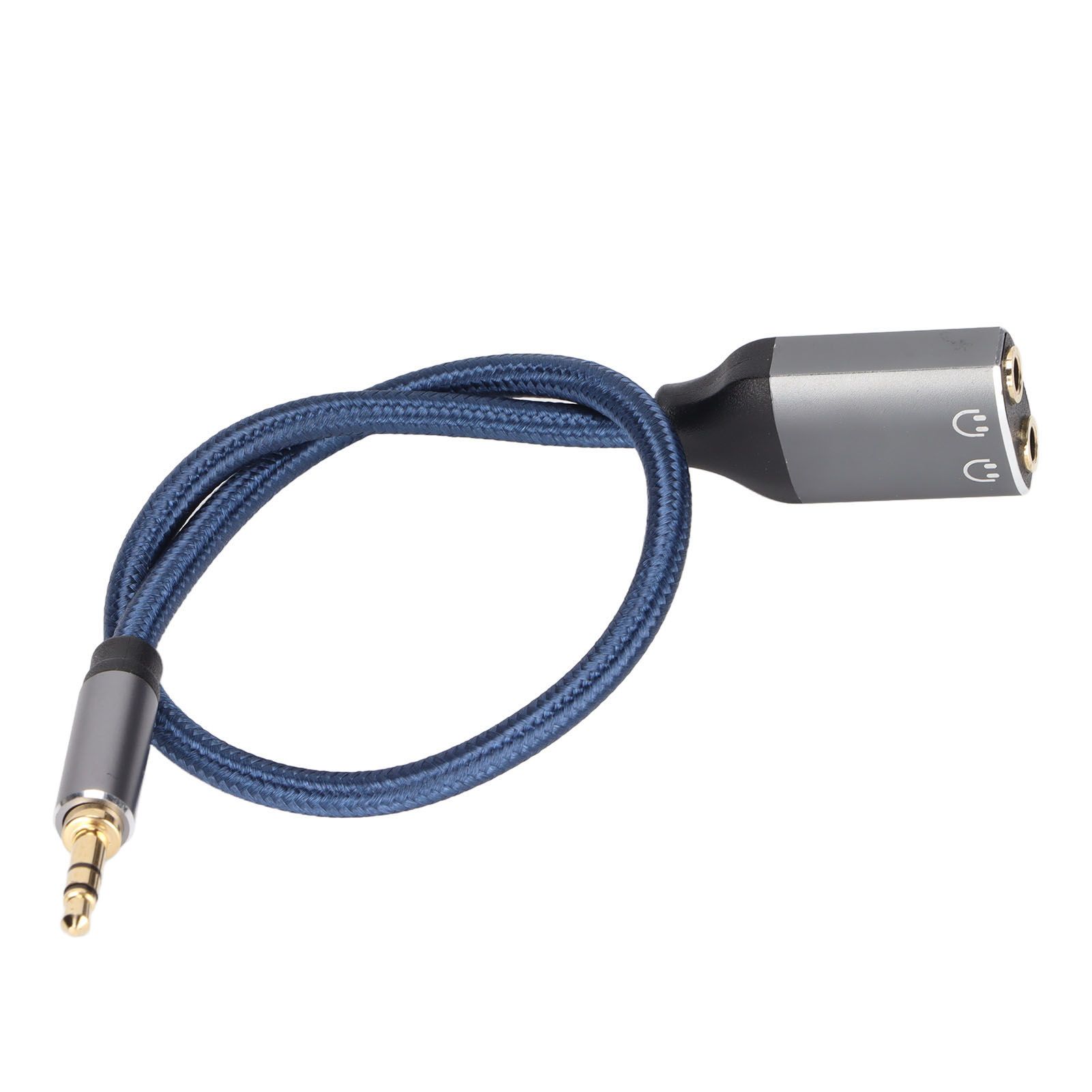 Headphone Splitter 3.5mm Male To 2 Female Stereo Extension Cable